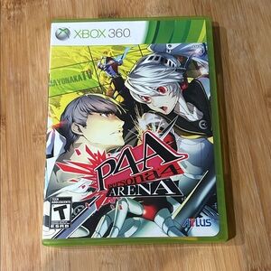 Atlus Persona 4 Arena for Xbox 360 - Green Case